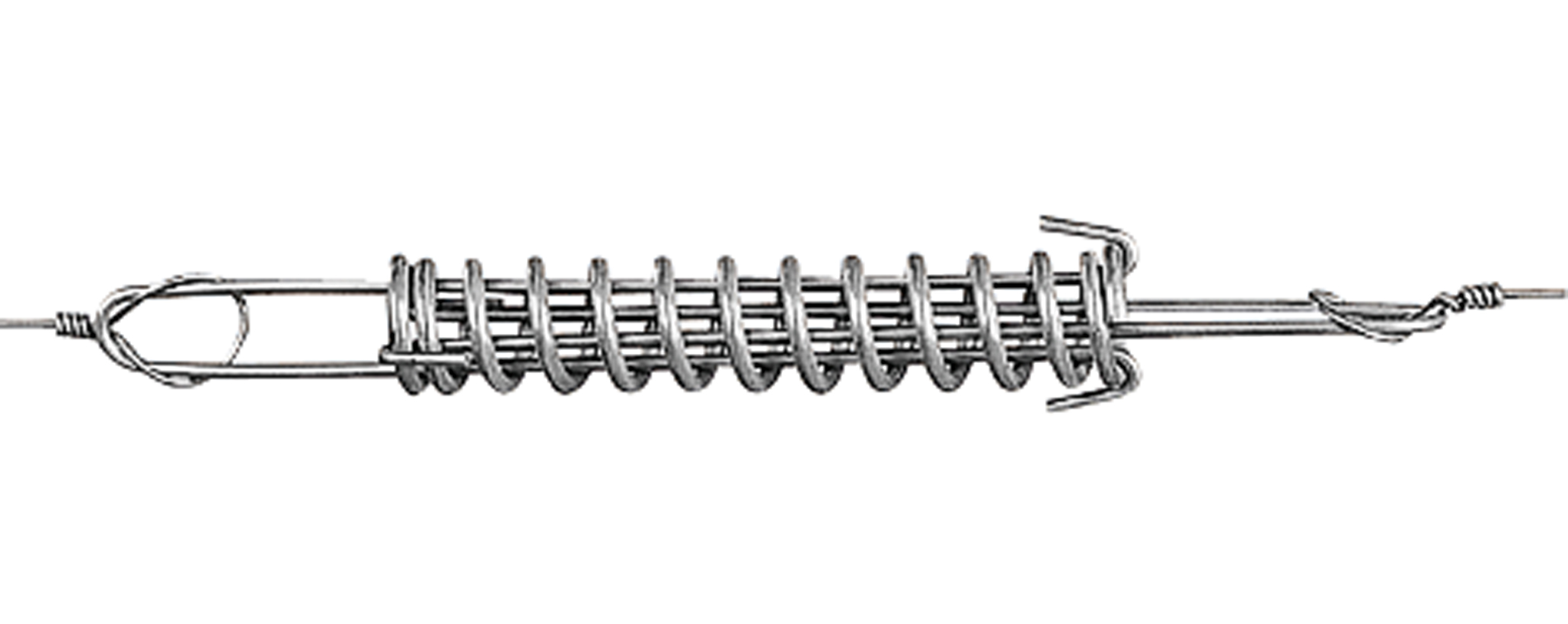 Gallagher Zugfeder High Tensile Draht 2,5 mm/2,65m Gallagher Zugfeder High Tensile Draht 2,5 mm/2,65m