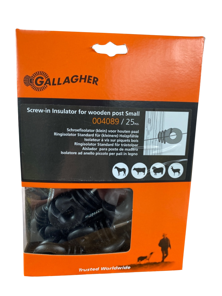Gallagher Ringisolator/Schraubisolator