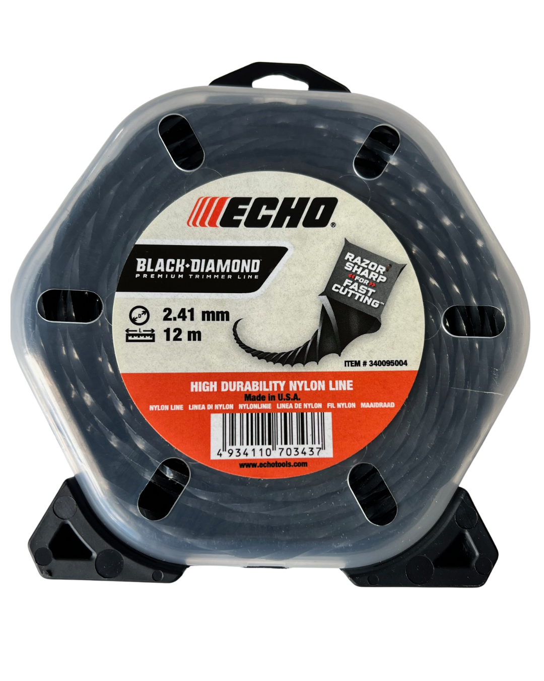 Mähfaden 2,67mm x 10m Black Diamond