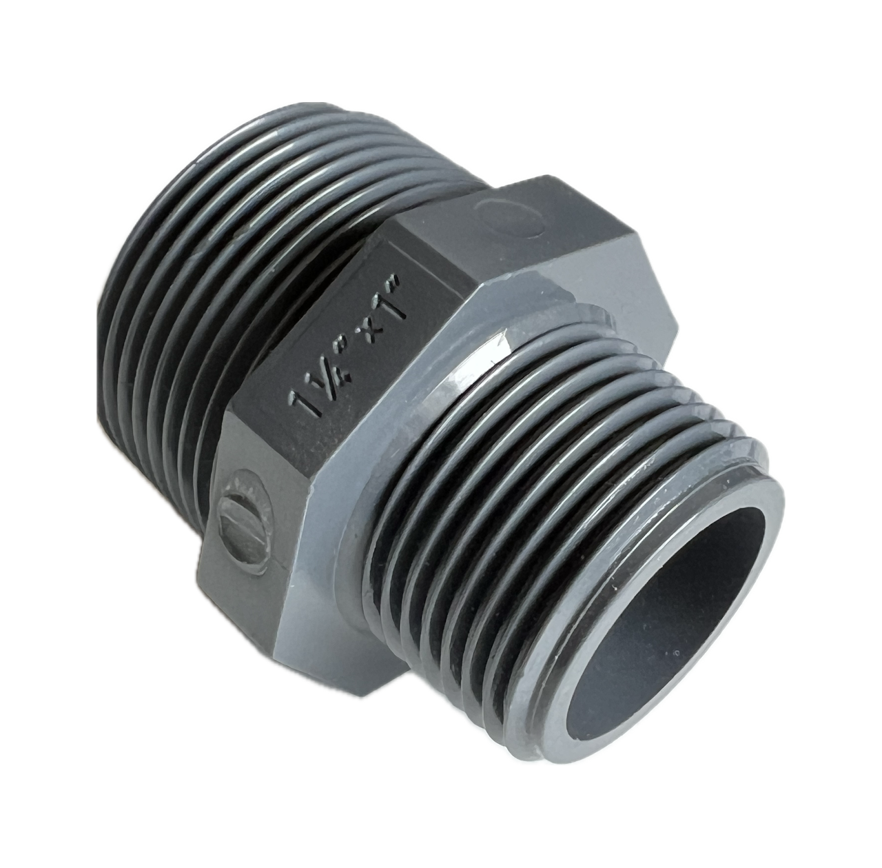 Doppelnippel PVC reduziert Aussengewinde Doppelnippel PVC reduziert Aussengewinde