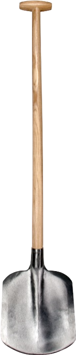 Sandschaufel 24 cm, 130 cm Stiel Sneeboer