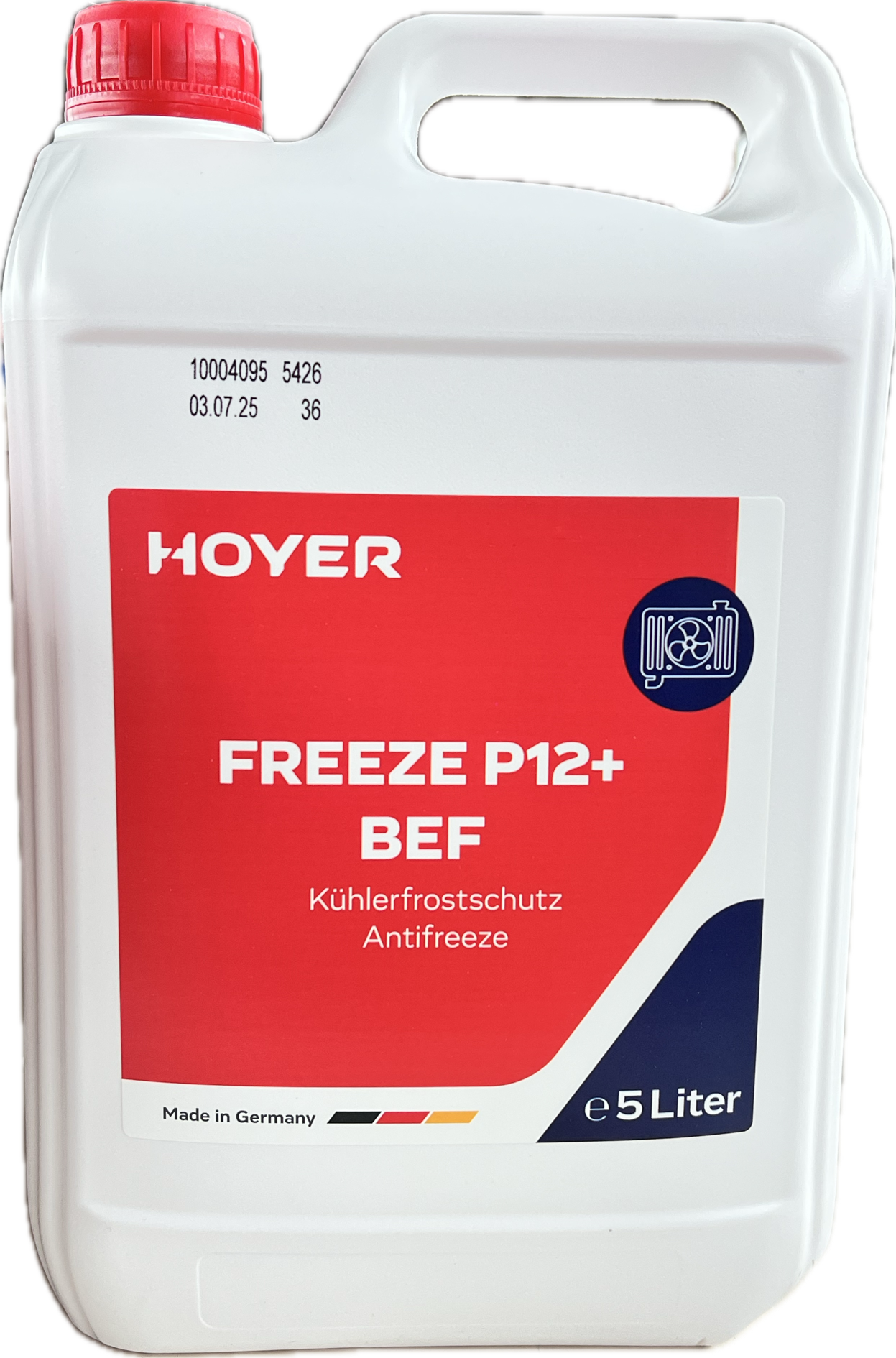 Kühlerfrostschutz Freeze P12+ BEF 5 l