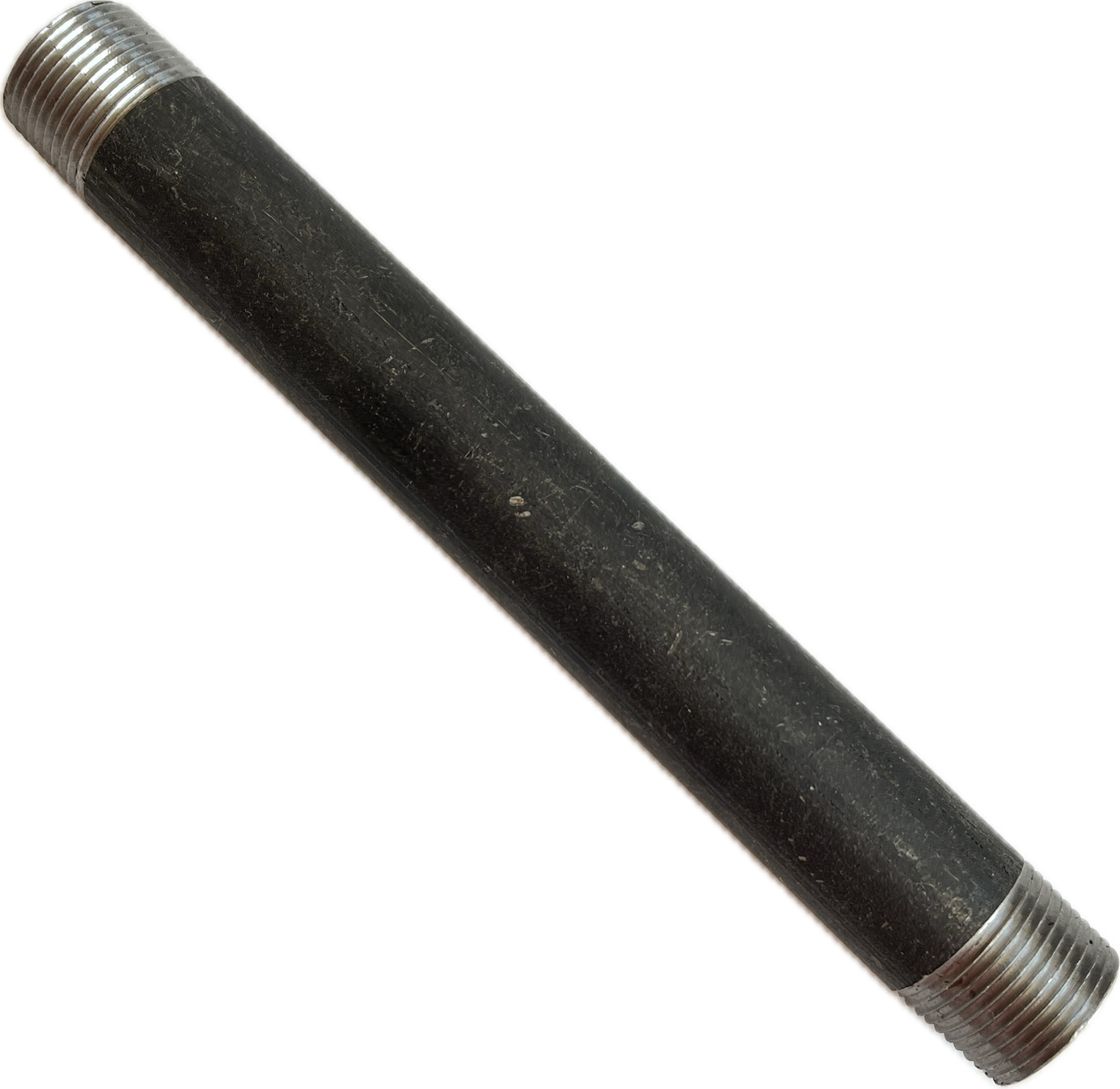 Rohrnippel Stahl -200mm schwarz Rohrnippel Stahl -200mm schwarz