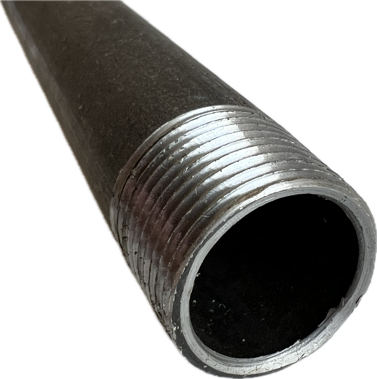 Rohrnippel Stahl -200mm schwarz