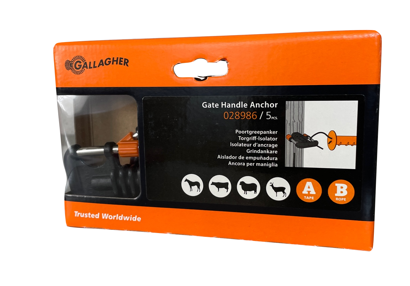 Gallagher Torgriff-Isolator 2-fach