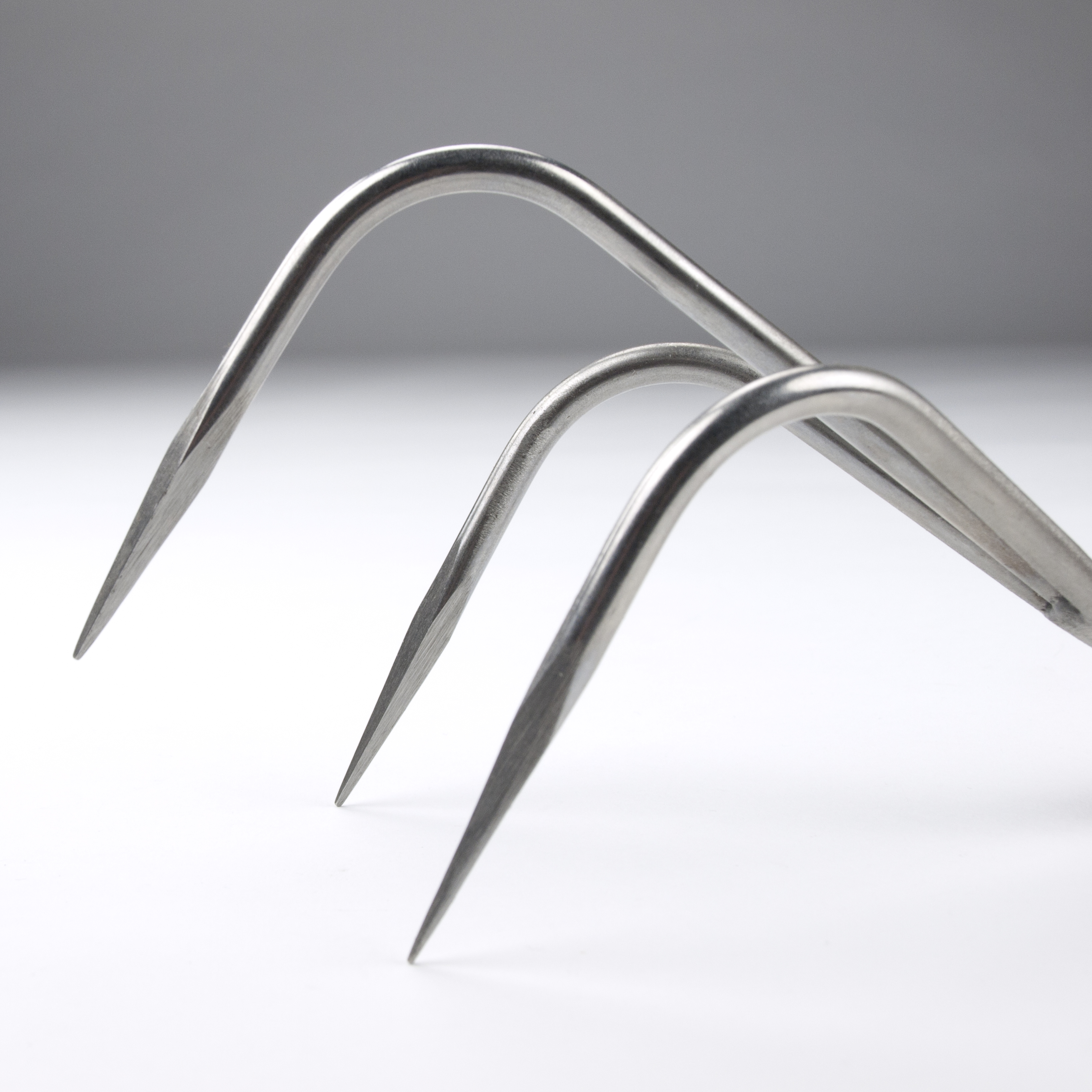 Handkultivator 3 Edelstahlzinken mit Kirschgriff Handkultivator 3 Edelstahlzinken mit Kirschgriff