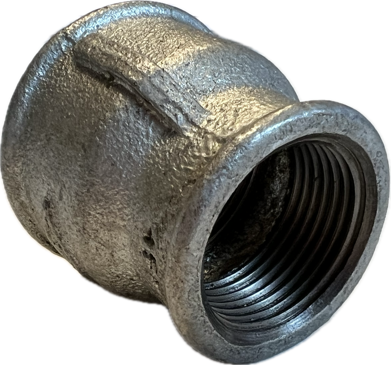 Reduziermuffe Temperguss verzinkt Reduziermuffe Temperguss verzinkt