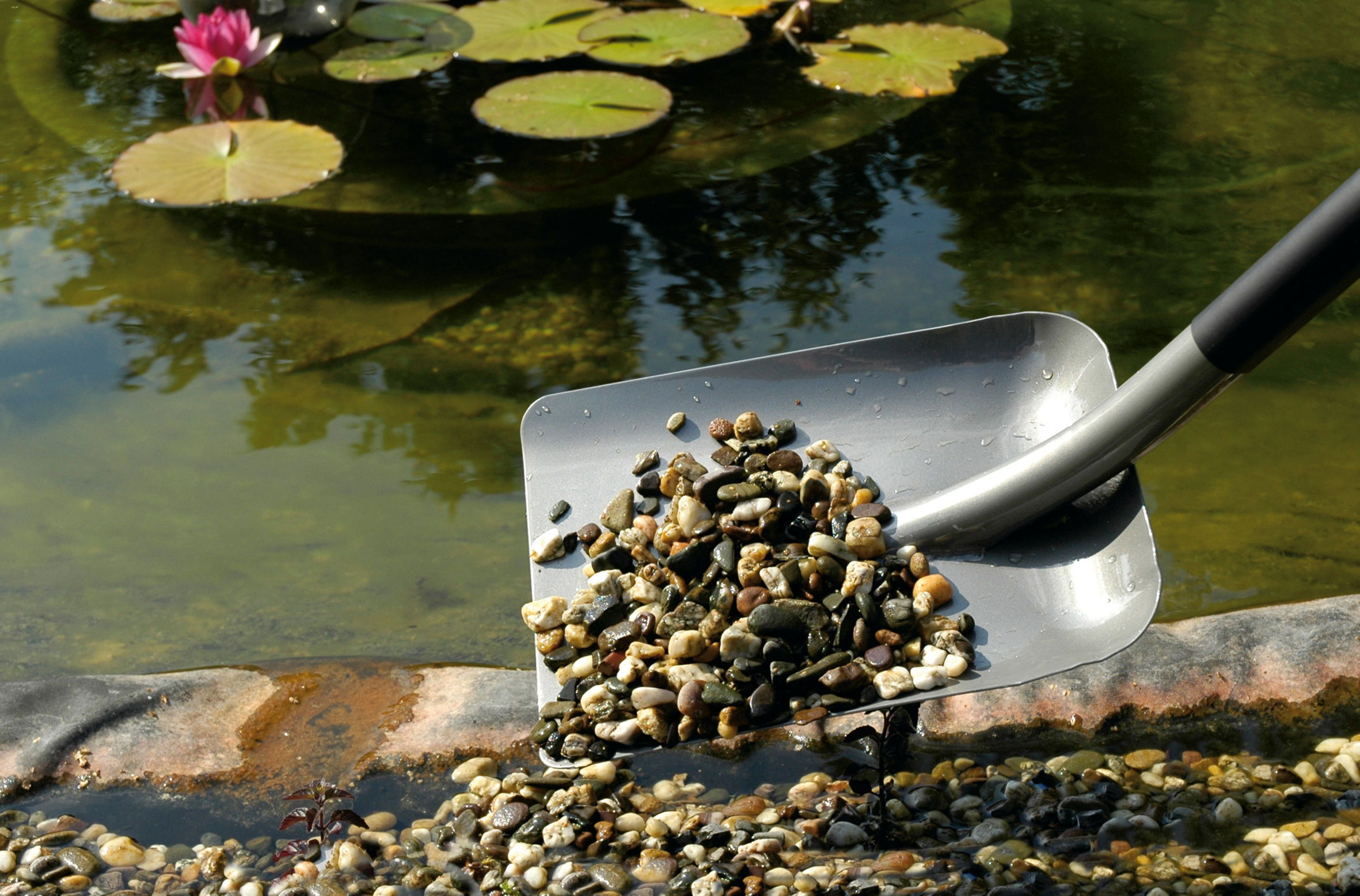 Schaufel Fiskars ergonomic - Einsatzbild