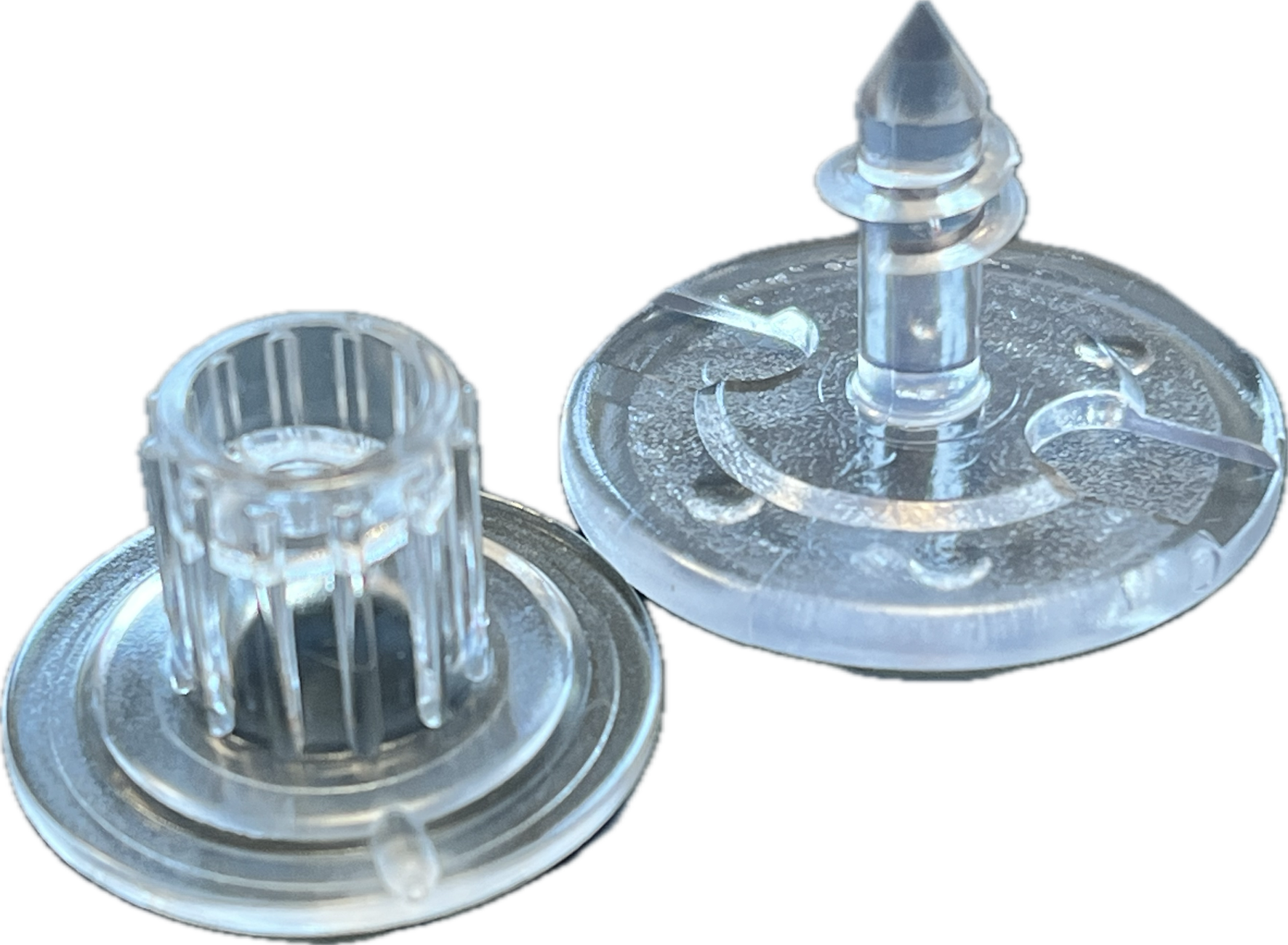 Klebehalter komplett für Noppenfolie