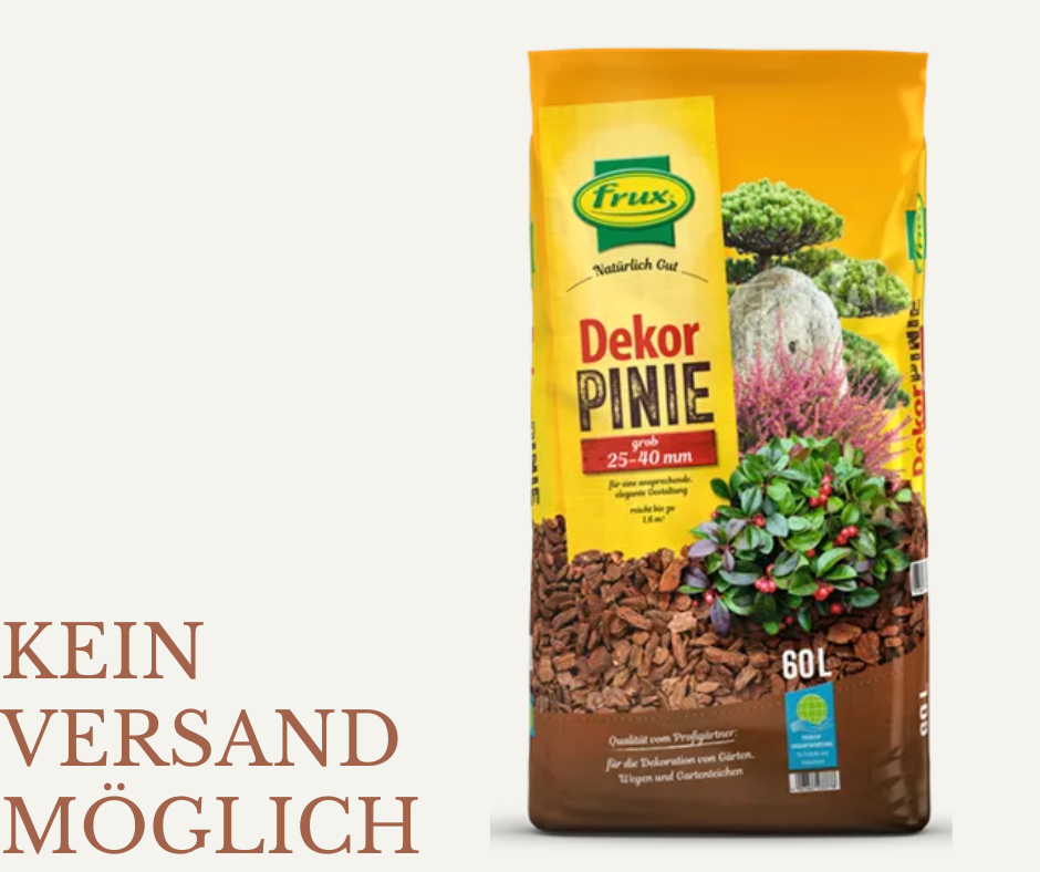 Frux Pinienrinde 60 l Grob kein Versand