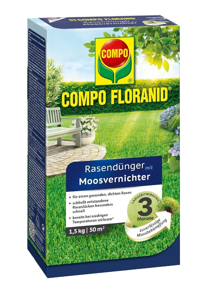 COMPO FLORANID Rasendünger/Moosvernichter