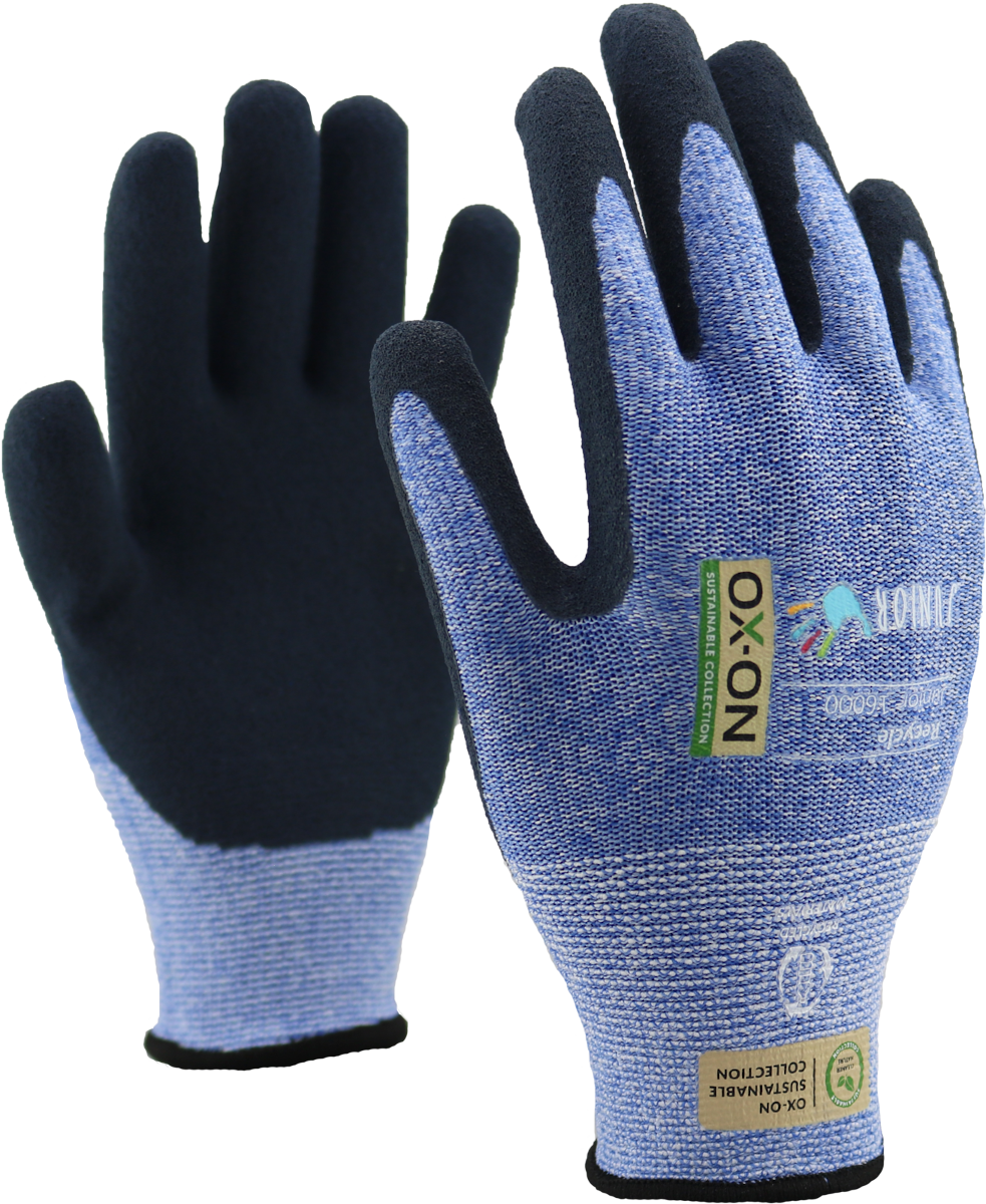 Handschuhe OX-ON Recycle Junior 4-6 Jahre Blau
